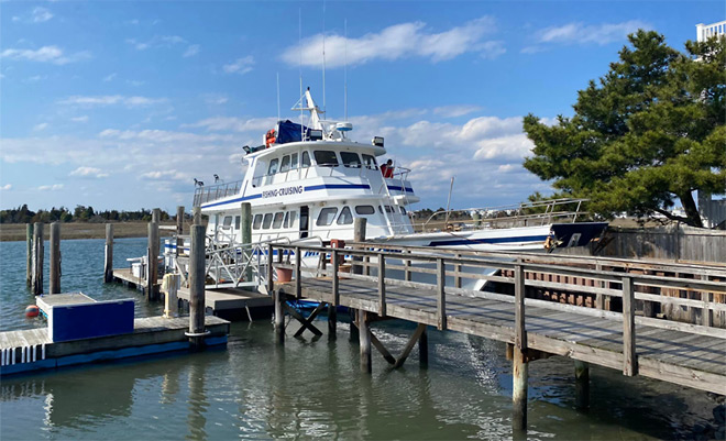 Miss Avalon Fishing Trips, Boat